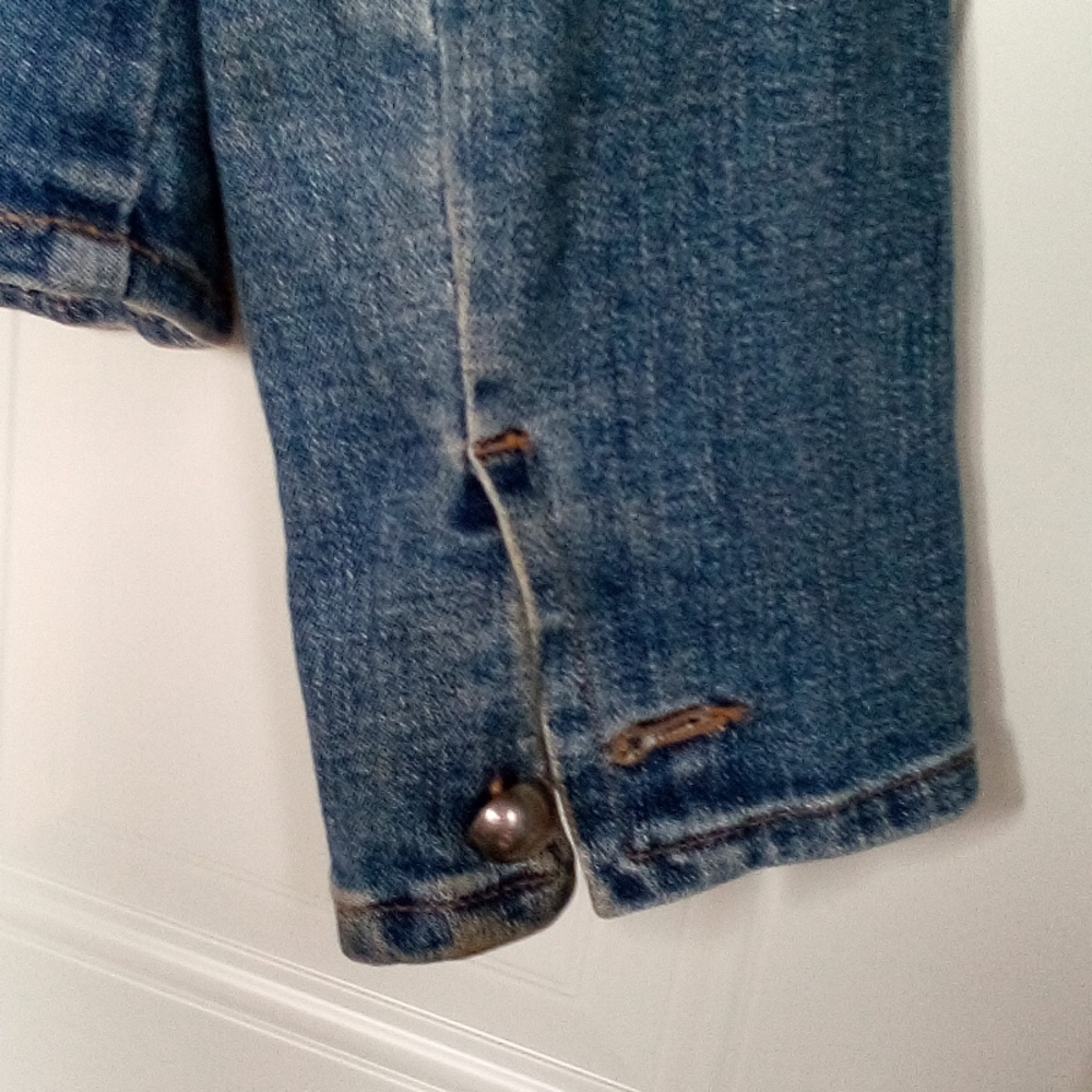 Talbots jean jacket size 12 jean jacket - Picture 13 of 13